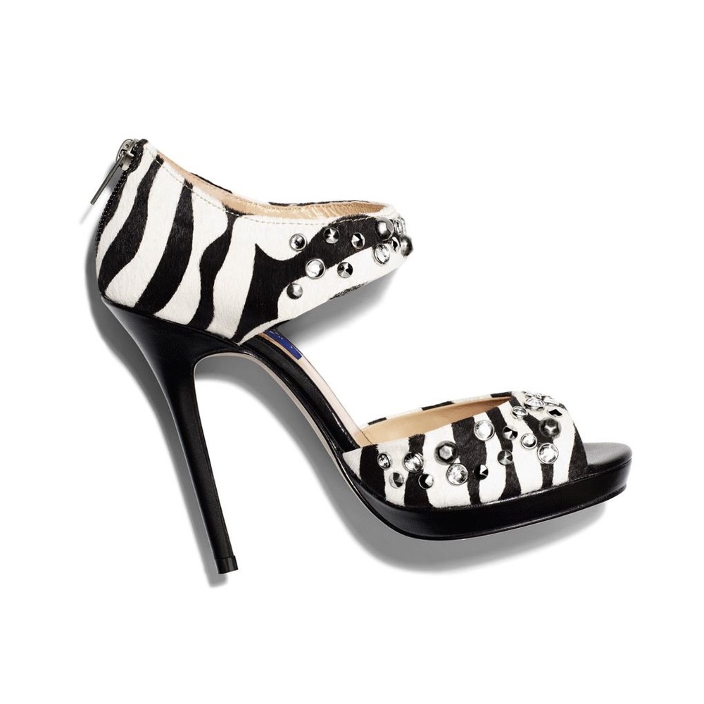 Jimmy Choo for H&M Zebra Print Pumps Size 39